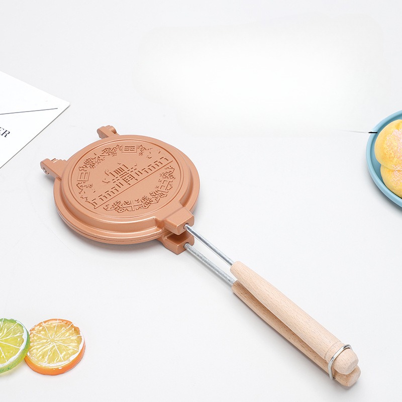 Egg Waffle Pan - Afneembare Kleine Sandwich Klem Sandwich Bakvorm