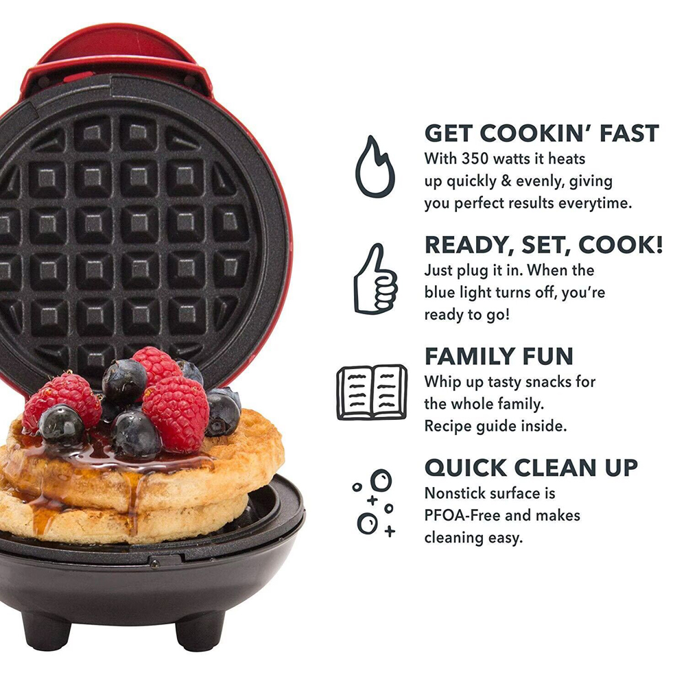 Mini-wafelijzer Bubble Egg Cak - Egg Waffle Pan recensie en prijs