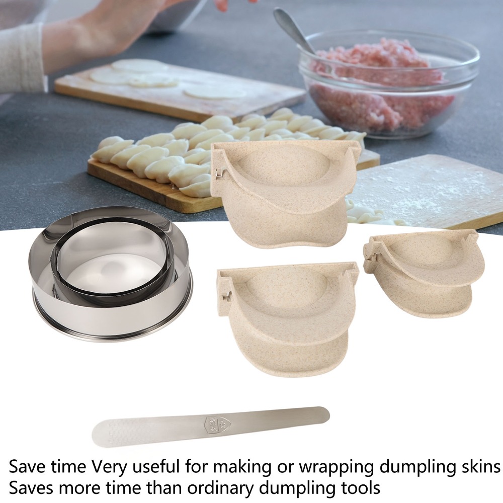 Plastic RVS Dumpling Maker Set - Dumpling Press Set recensie en prijs