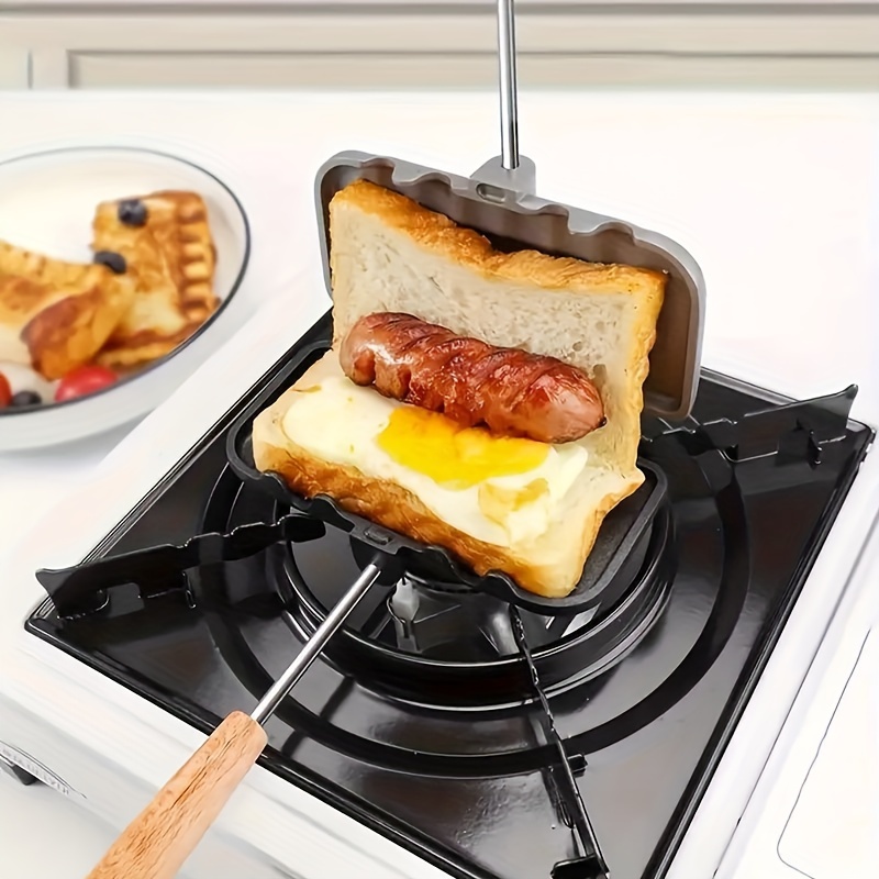 1pcs Ontbijt Sandwich Maker du - Hot Dog Press recensie en prijs