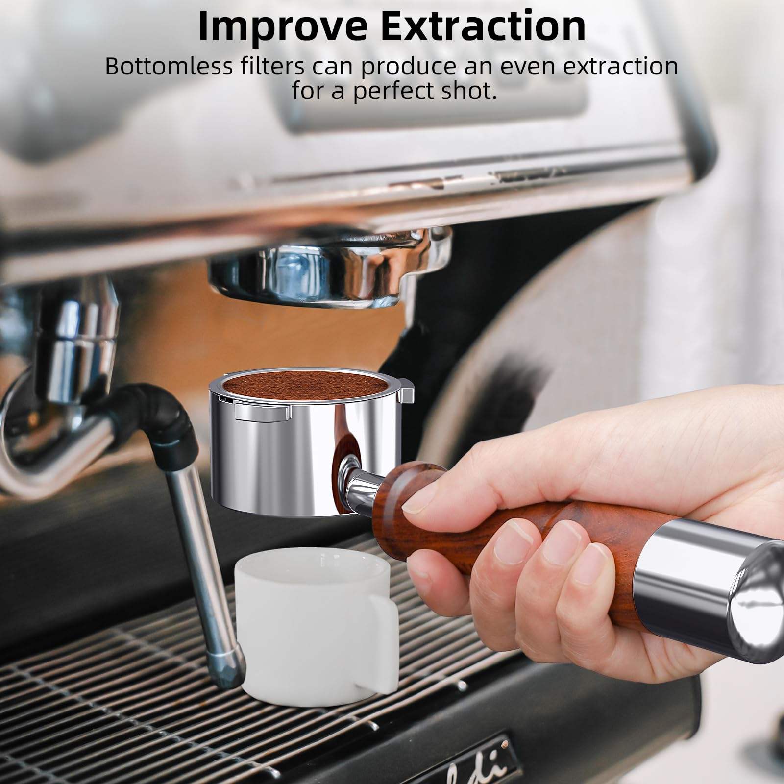 51mm 2-oren bodemloze espresso - Delonghi Espresso Ecp3420 recensie en prijs